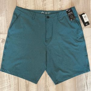 Rusty Men’s Marled Hybrid shorts sea green size 40